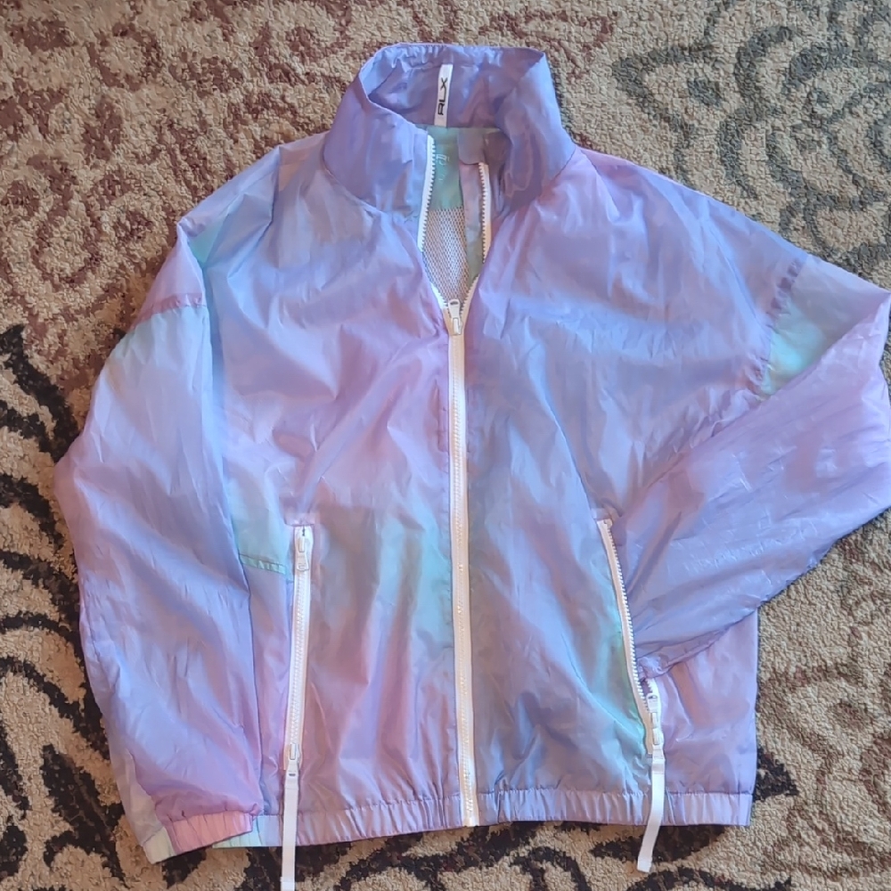 Ralph Lauren RLX Purple and Green Jacket